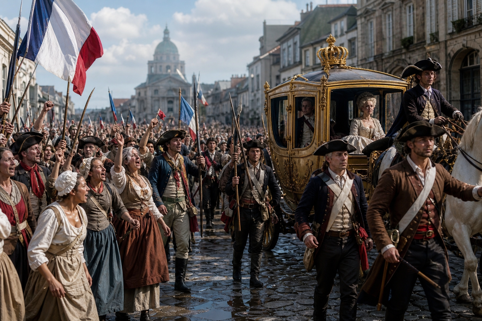 ¡Pan o la Reina! La Furia que Arrastró al Rey de Versalles a París - History Unlocked