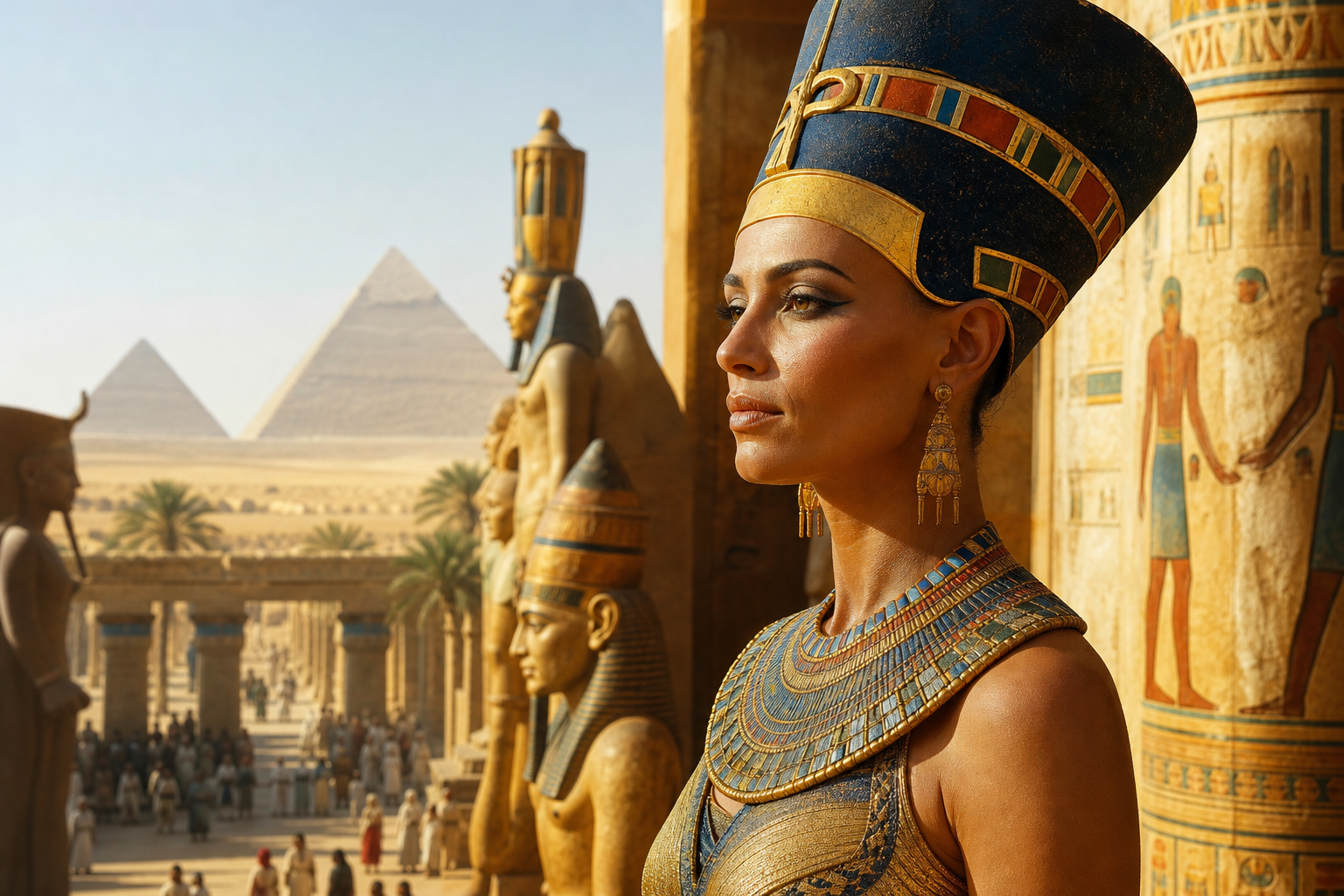 Nofretete: Das ungelöste Rätsel der Sonnenkönigin Ägyptens - History Unlocked