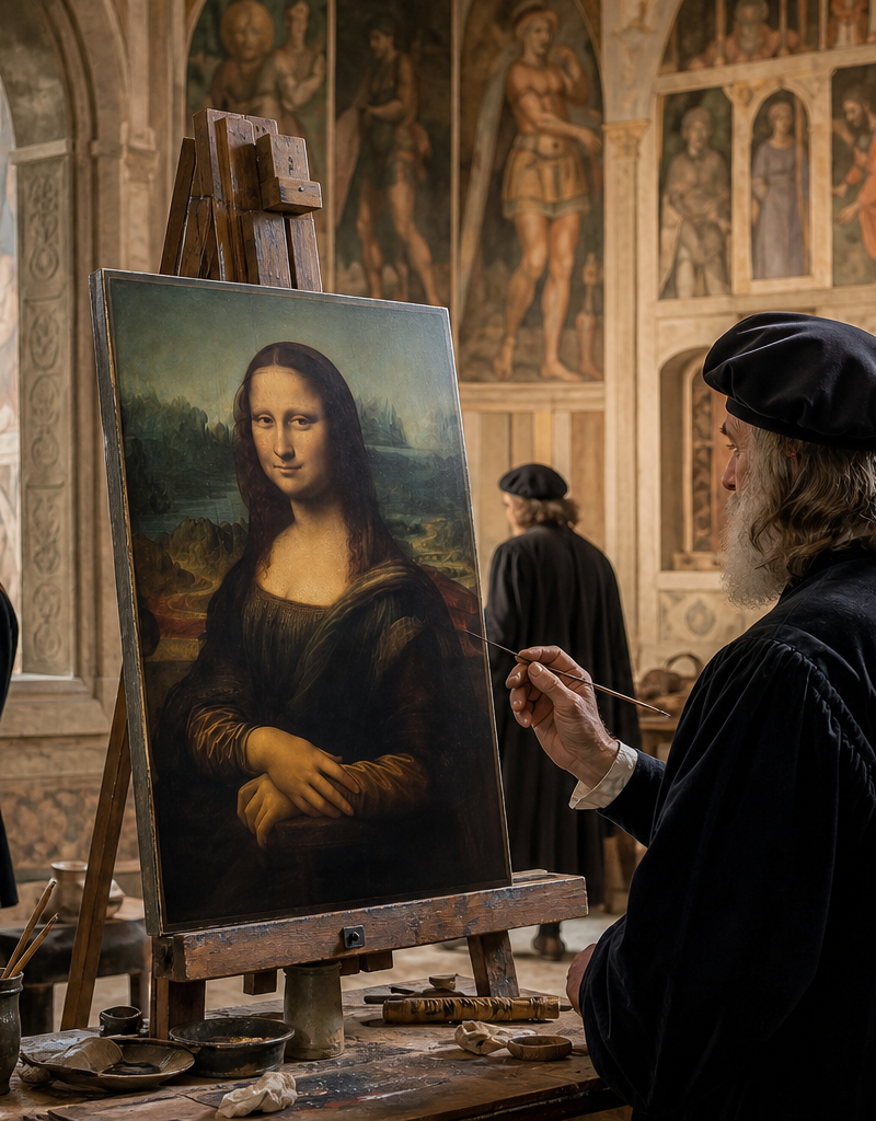 Die Mona Lisa: Unendliche Geheimnisse einer Ikone der Kunst