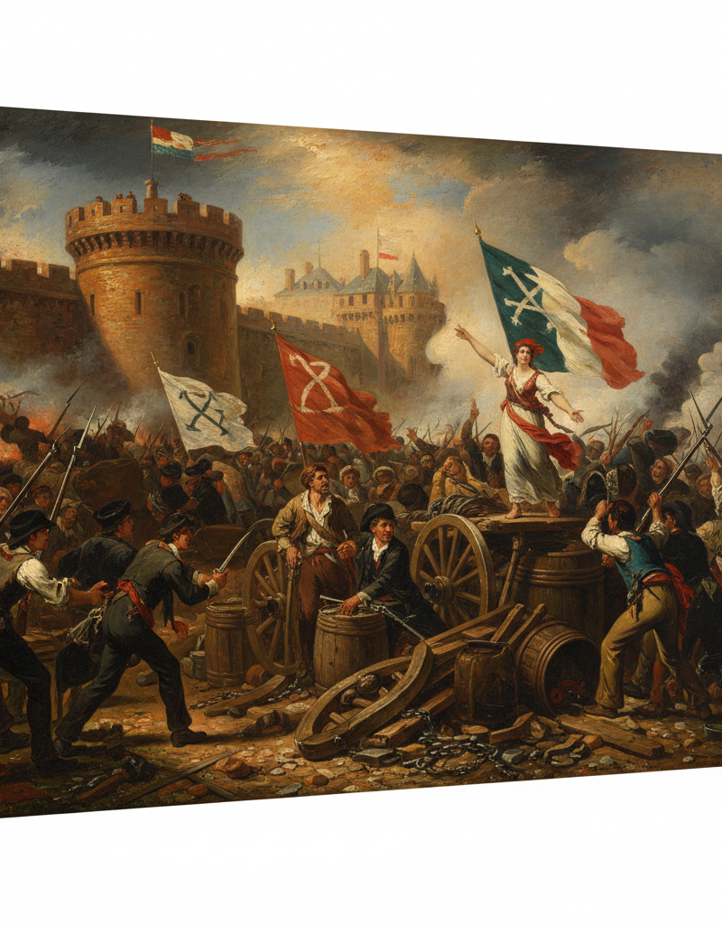 The Fall of the Bastille: How One Fortress Toppled a Kingdom