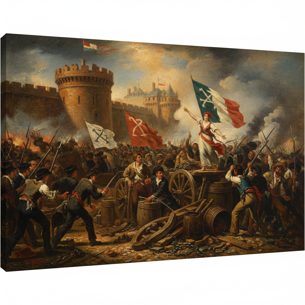 The Fall of the Bastille: How One Fortress Toppled a Kingdom - History Unlocked