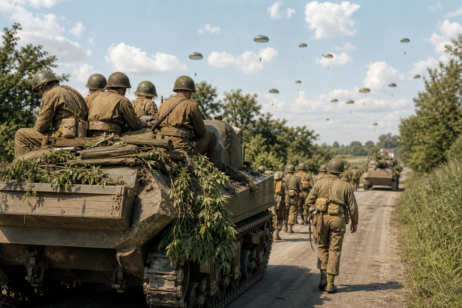 Opération Market Garden: Un Pari Audacieux dont l'Échec Hanta les Alliés - History Unlocked