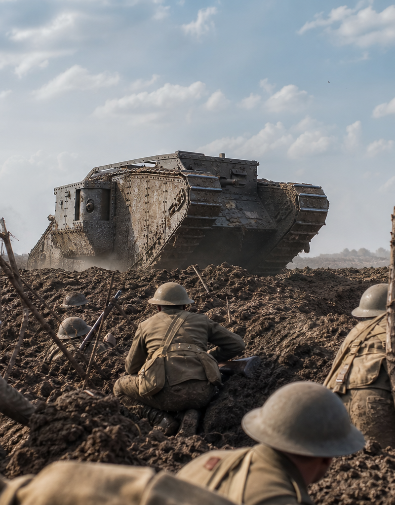 Tanks in the Great War: Iron Beasts that Broke the Trench Deadlock