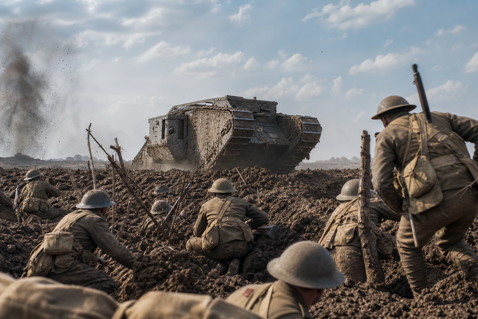 Tanks in the Great War: Iron Beasts that Broke the Trench Deadlock - History Unlocked