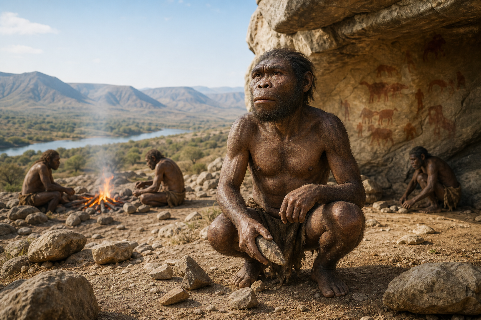 Homo Erectus: El Titán que Conquistó el Fuego y Descubrió el Mundo - History Unlocked