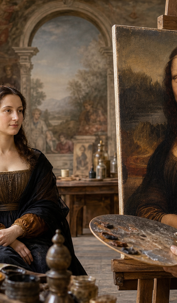 Sfumato de Vinci : Le secret derrière le sourire de la Joconde