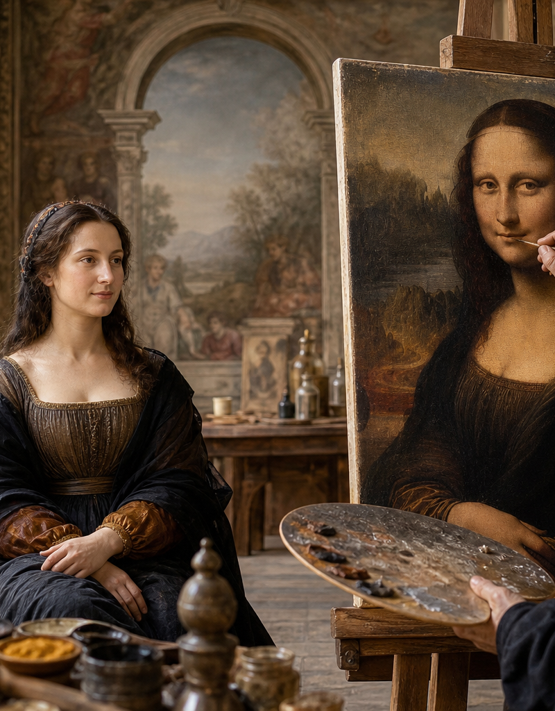 Sfumato de Vinci : Le secret derrière le sourire de la Joconde