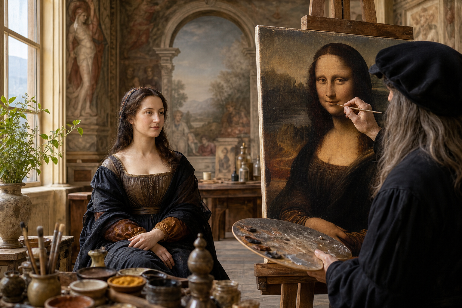 Sfumato de Vinci : Le secret derrière le sourire de la Joconde - History Unlocked
