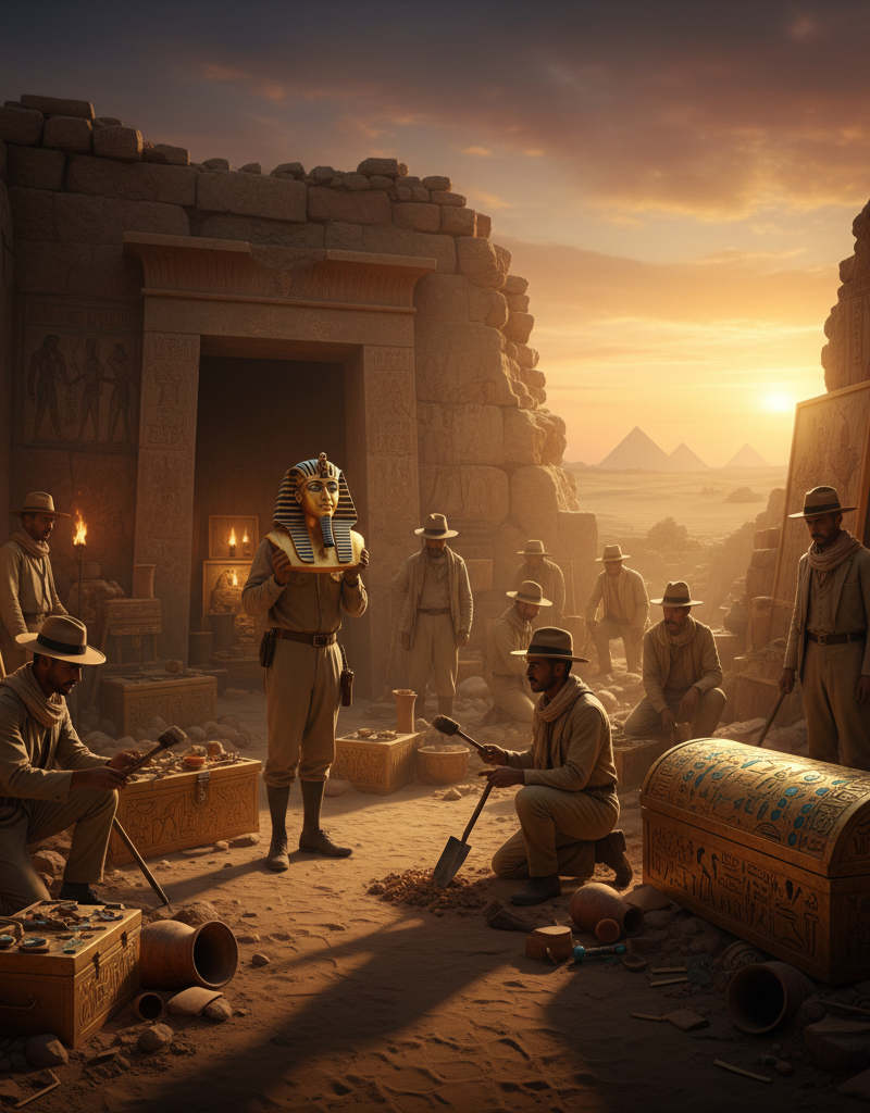 Tutankhamuns Tomb: Inside the Greatest Archaeological Find