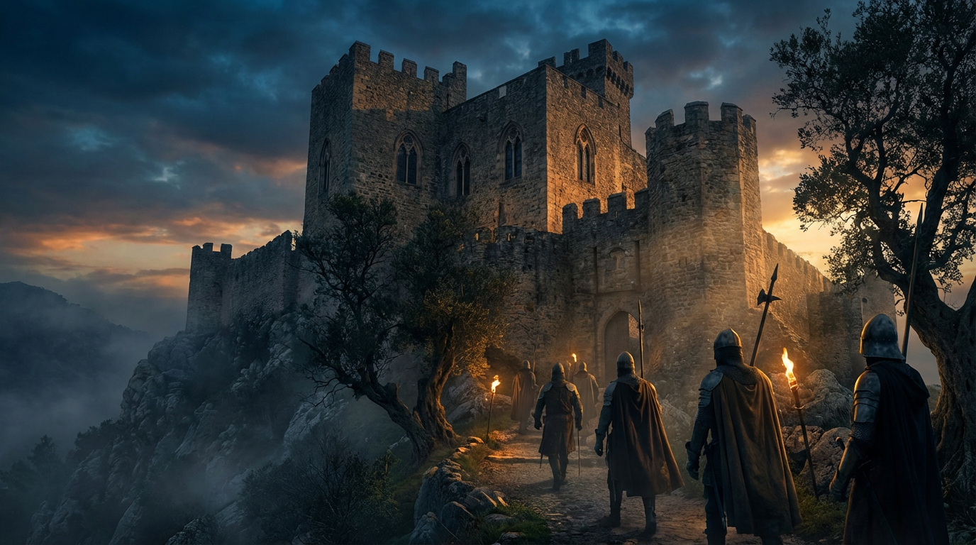 Il Segreto di Montségur: La Fortezza Catara Rivelata - History Unlocked