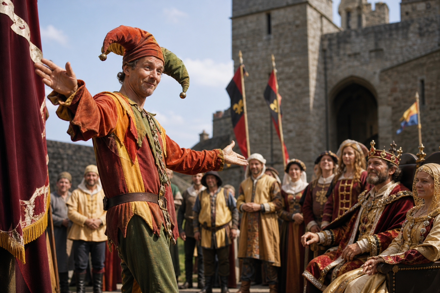 Fous du Roi: Vérités & Secrets des Bouffons au Moyen Âge - History Unlocked