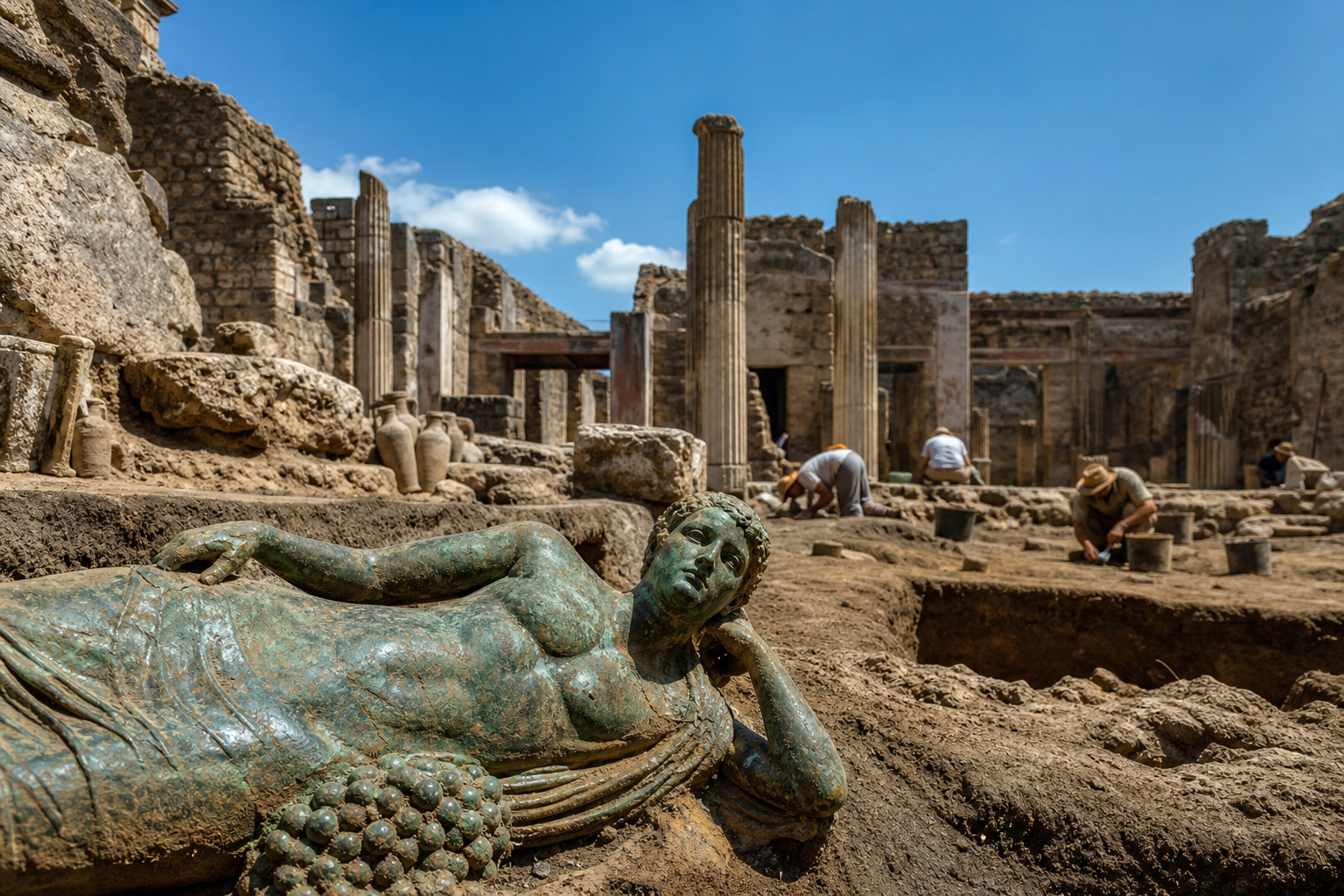 Herculanum: La Cité figée par le Vésuve qui surpasse Pompéi - History Unlocked