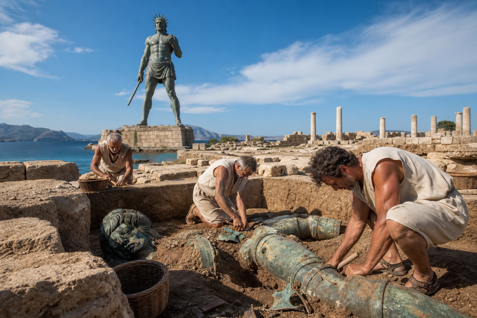 Colossus of Rhodes: The Bronze Giant and Its Secrets - History Unlocked