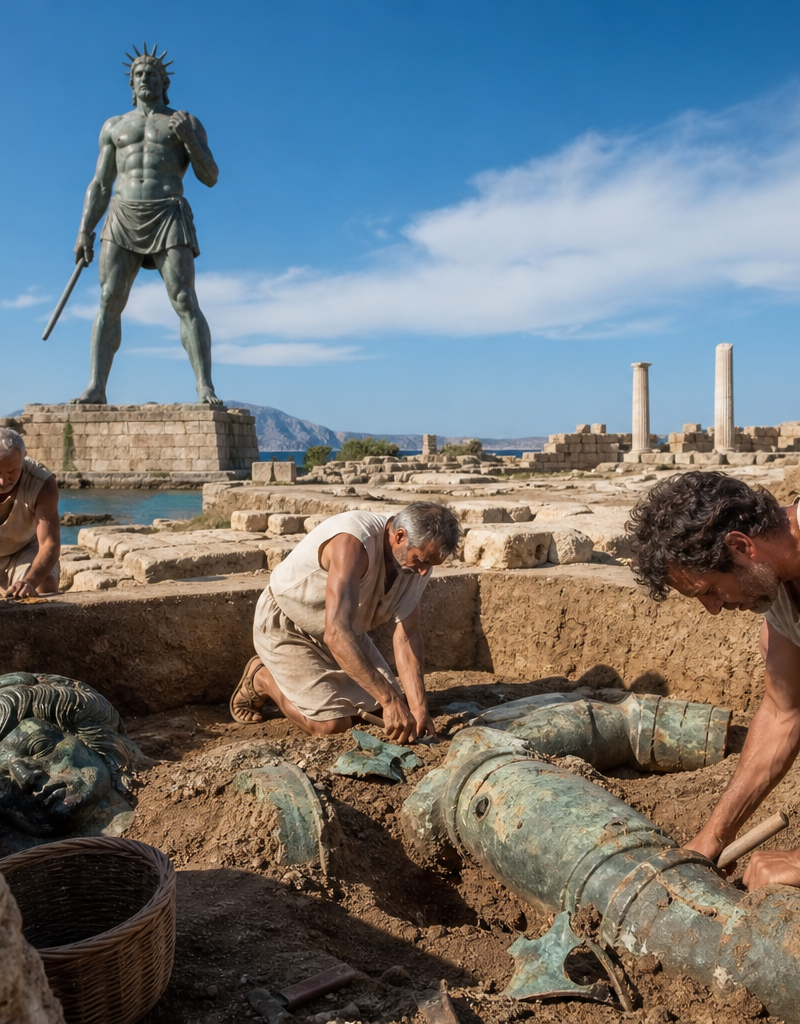 Colossus of Rhodes: The Bronze Giant and Its Secrets