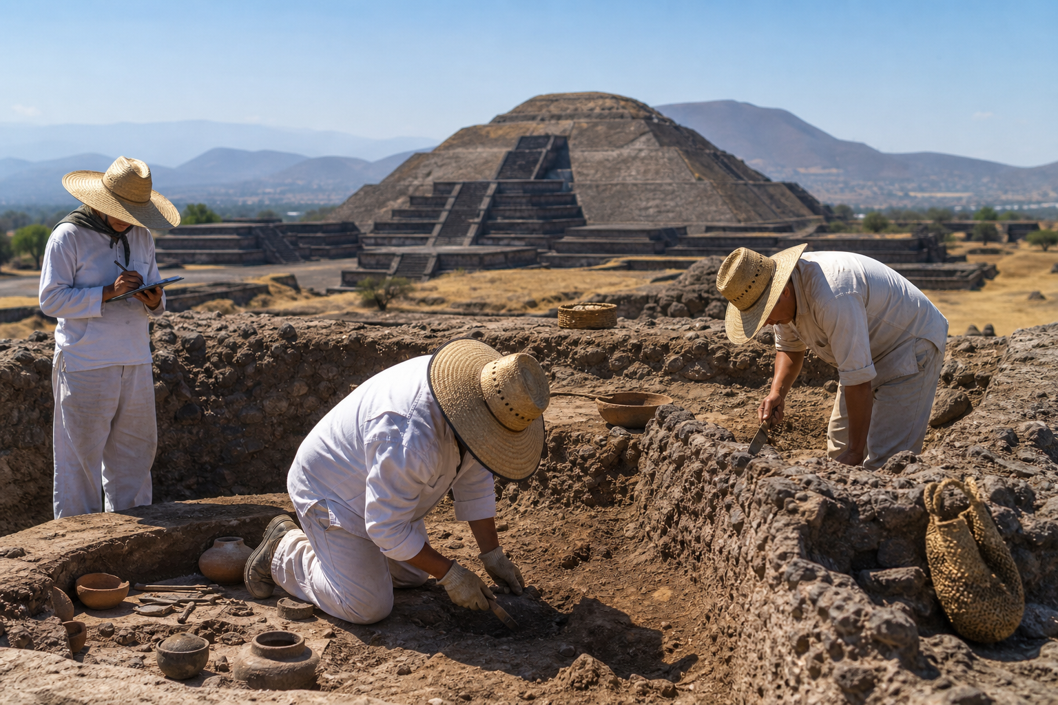 Le Piramidi di Teotihuacan: Misteri, Architettura e Influenze di una Città Perduta - History Unlocked