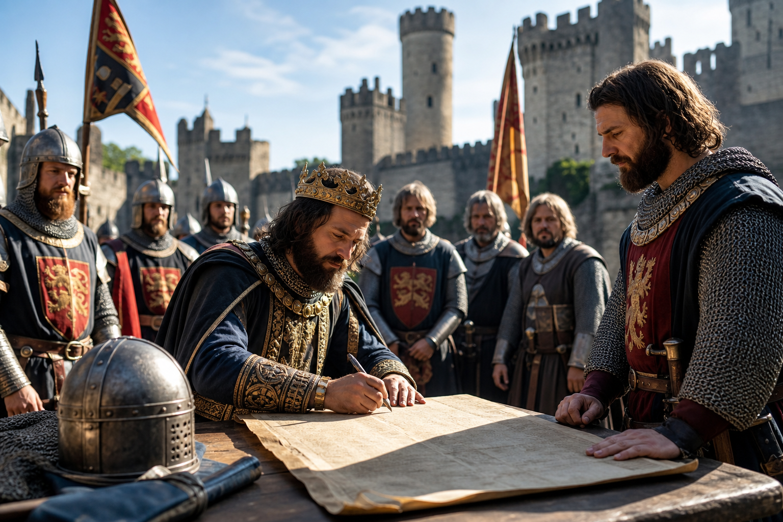 La Magna Carta: Il Documento che Ha Plasmato la Giustizia Occidentale - History Unlocked