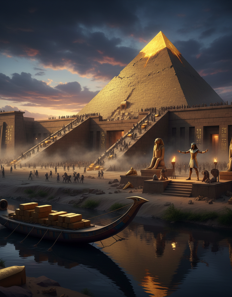Rätsel und Realität: Wie die Ägypter die Pyramiden bauten