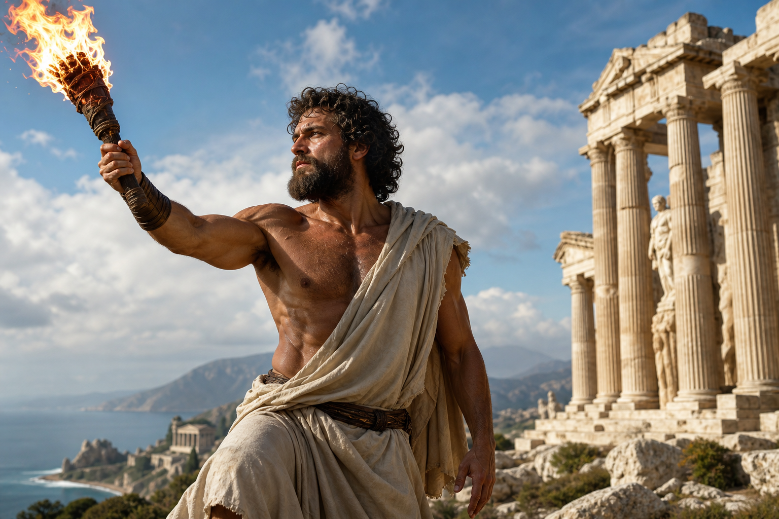 Prometeo e il Fuoco: il Titano che rubò la luce - History Unlocked
