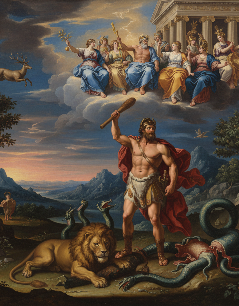 Herkules und die 12 Arbeiten: Mythos, Quellen, Bedeutung