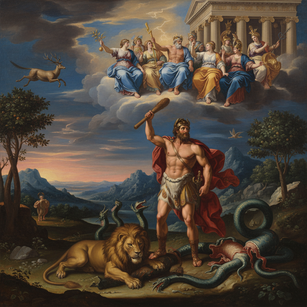 Herkules und die 12 Arbeiten: Mythos, Quellen, Bedeutung - History Unlocked