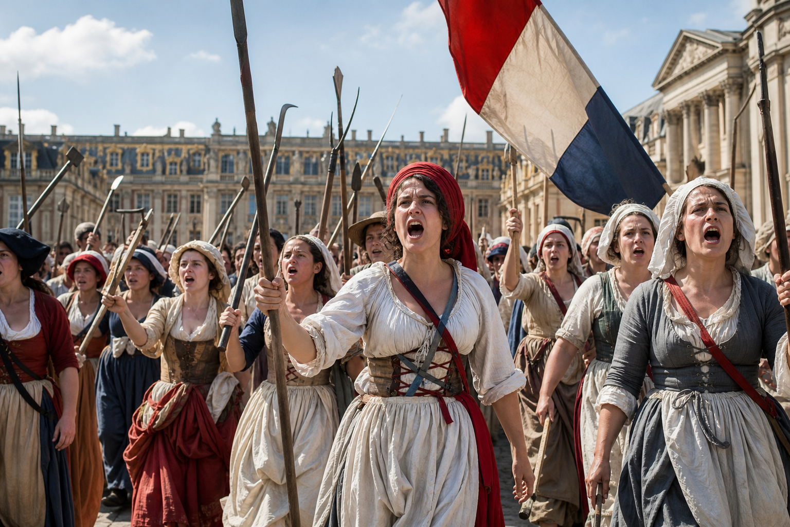 When Paris Took Versailles: The Women's March of 1789 - History Unlocked