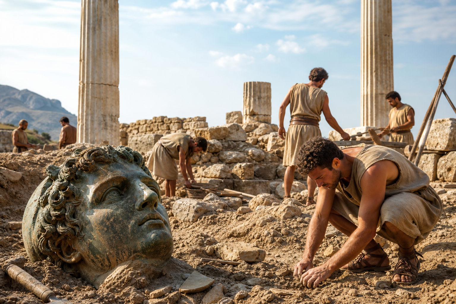 El Coloso de Rodas: secretos, ruinas y el misterio eterno - History Unlocked
