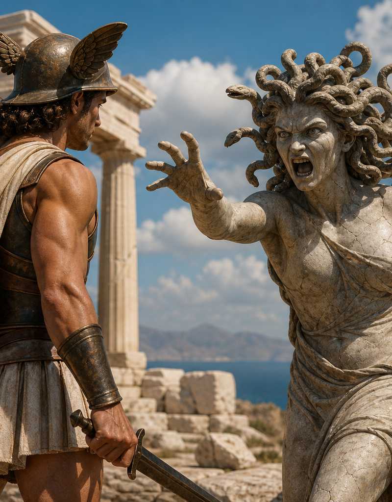 Medusa y Perseo: el mito, el miedo y la belleza petrificada