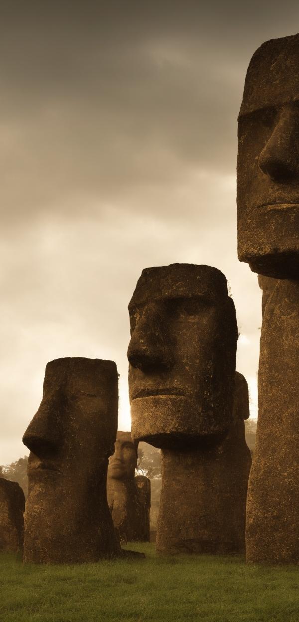 I Moai dell'Isola di Pasqua: Mistero, Arte e Innovazione