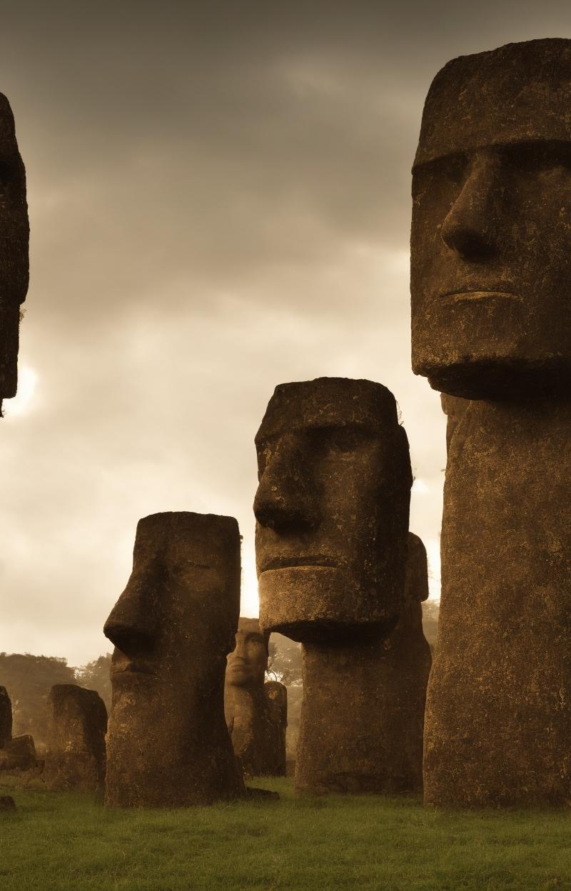 I Moai dell'Isola di Pasqua: Mistero, Arte e Innovazione