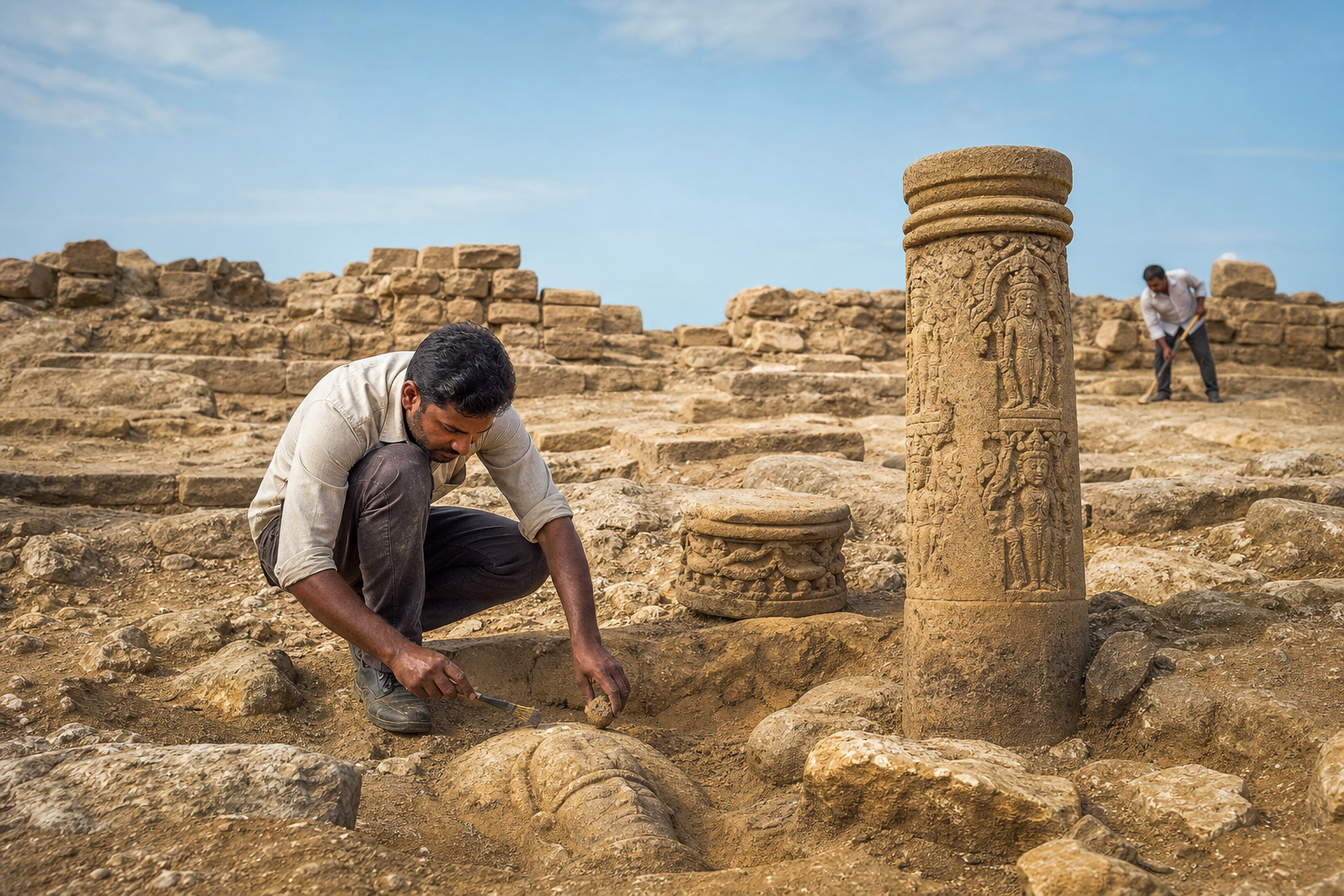 La Ciudad Sumergida de Dwarka: Entre Mito, Mar y Arqueología - History Unlocked