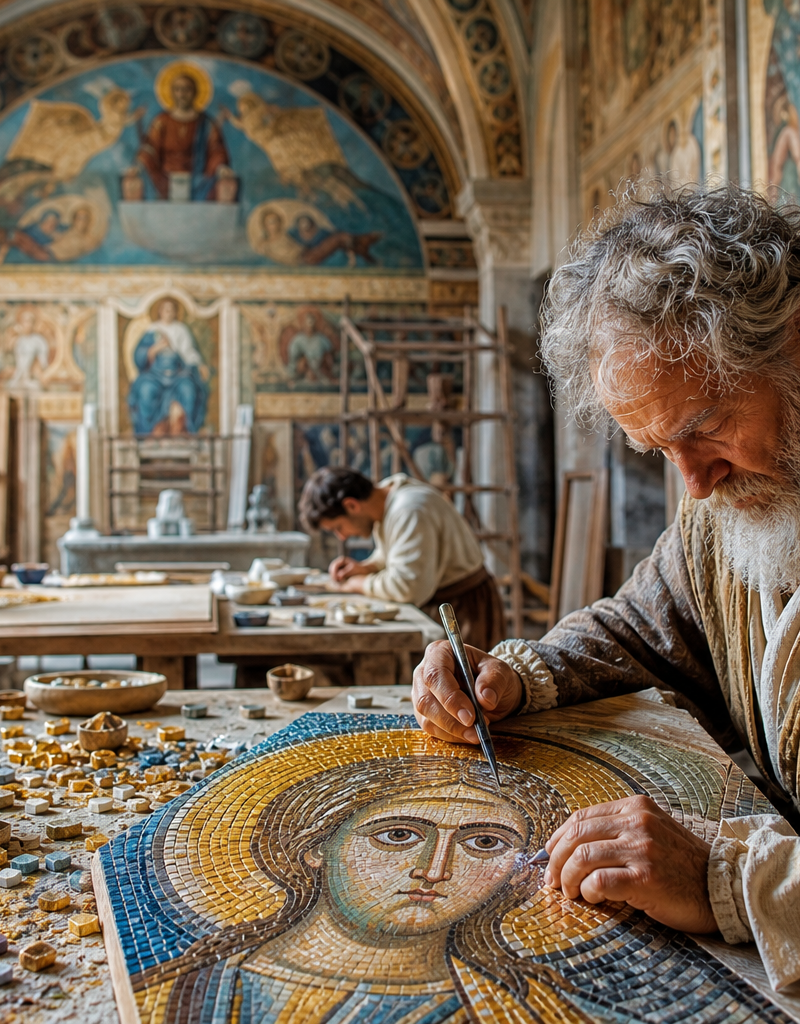 Die goldenen Botschaften: Das Geheimnis byzantinischer Mosaike