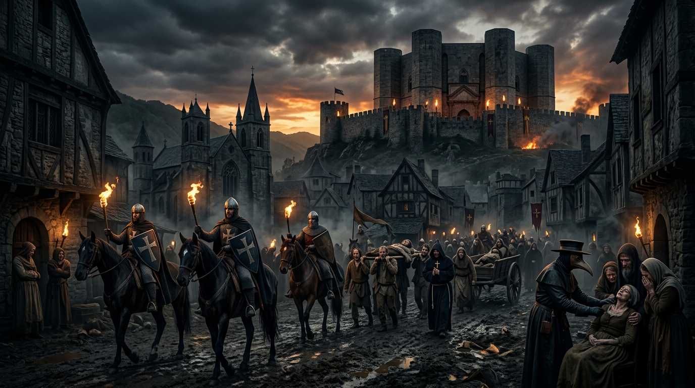 Peste Nera: il terrore del 1347 che cambiò per sempre l'Europa! - History Unlocked