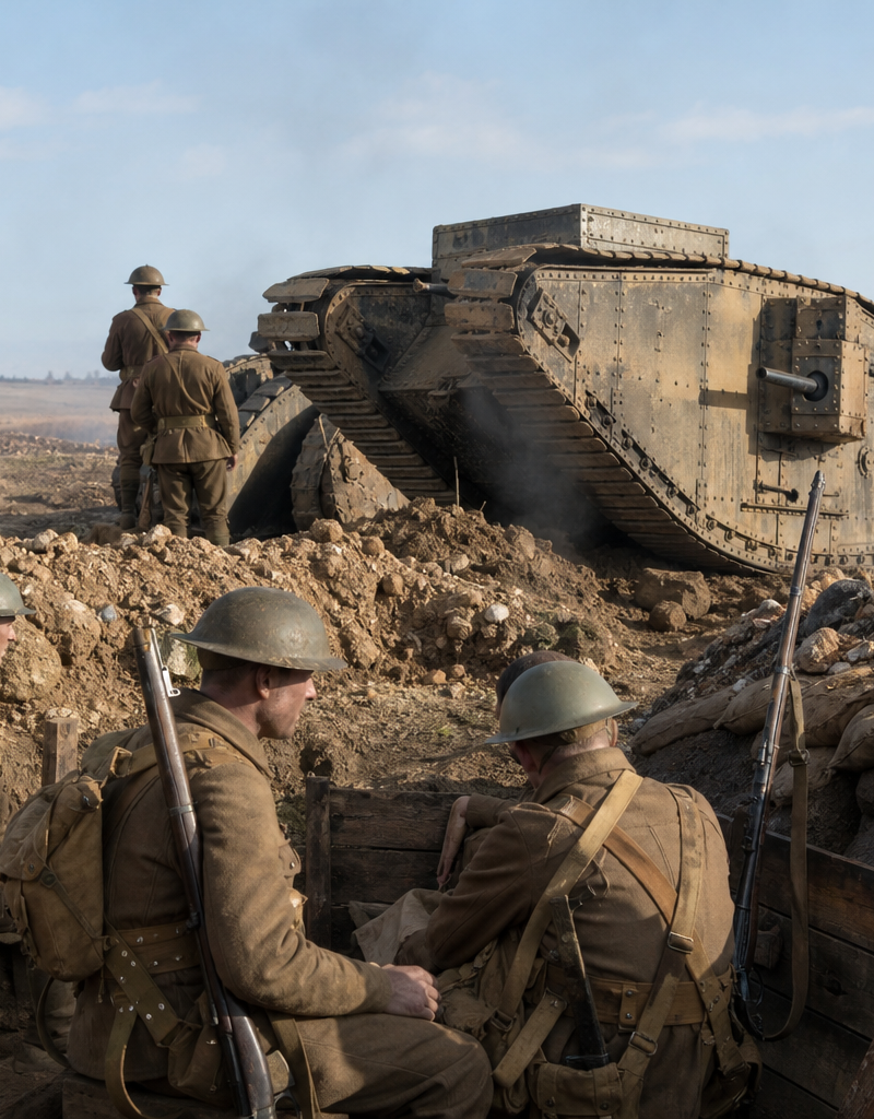 I Carri Armati nella Grande Guerra: nascita, mito e realtà