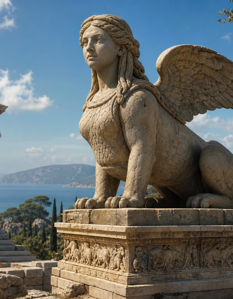 The Sphinx of Thebes: Riddle, Ruin, and Mythic Power