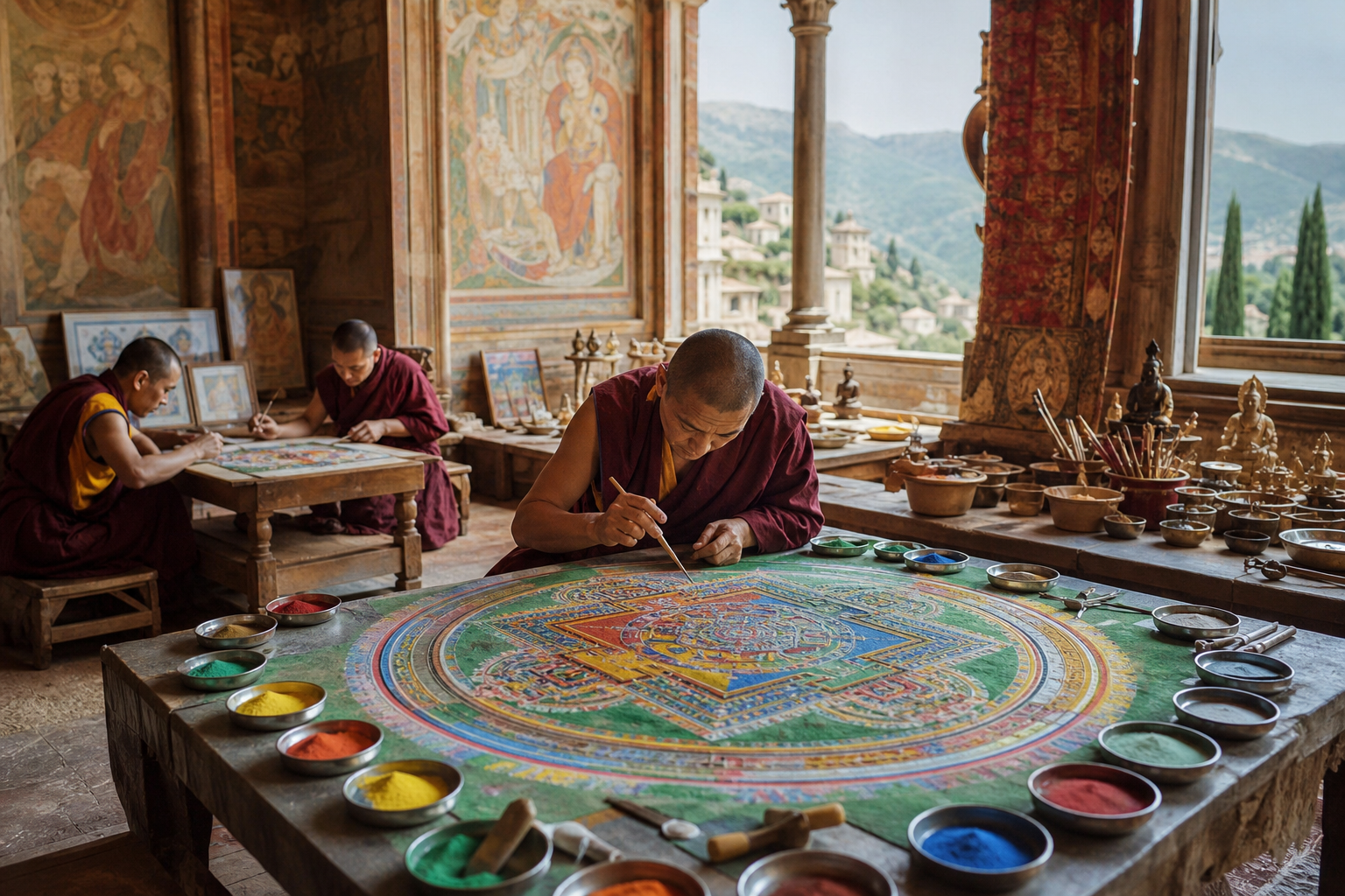 Los Mandalas Tibetanos: Secretos, Rituales y Significado - History Unlocked