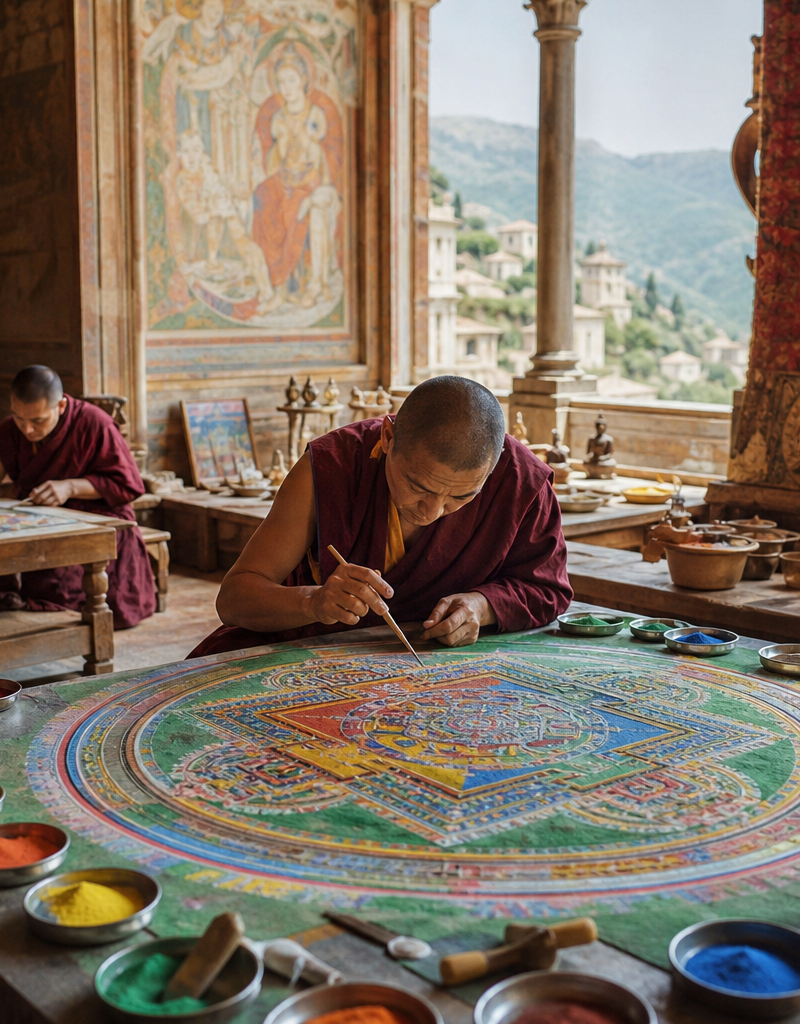 Los Mandalas Tibetanos: Secretos, Rituales y Significado
