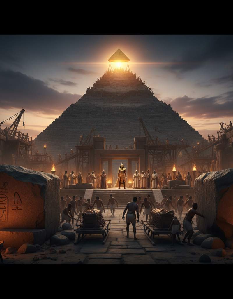 Le secret des pyramides: comment l’Égypte les a bâties