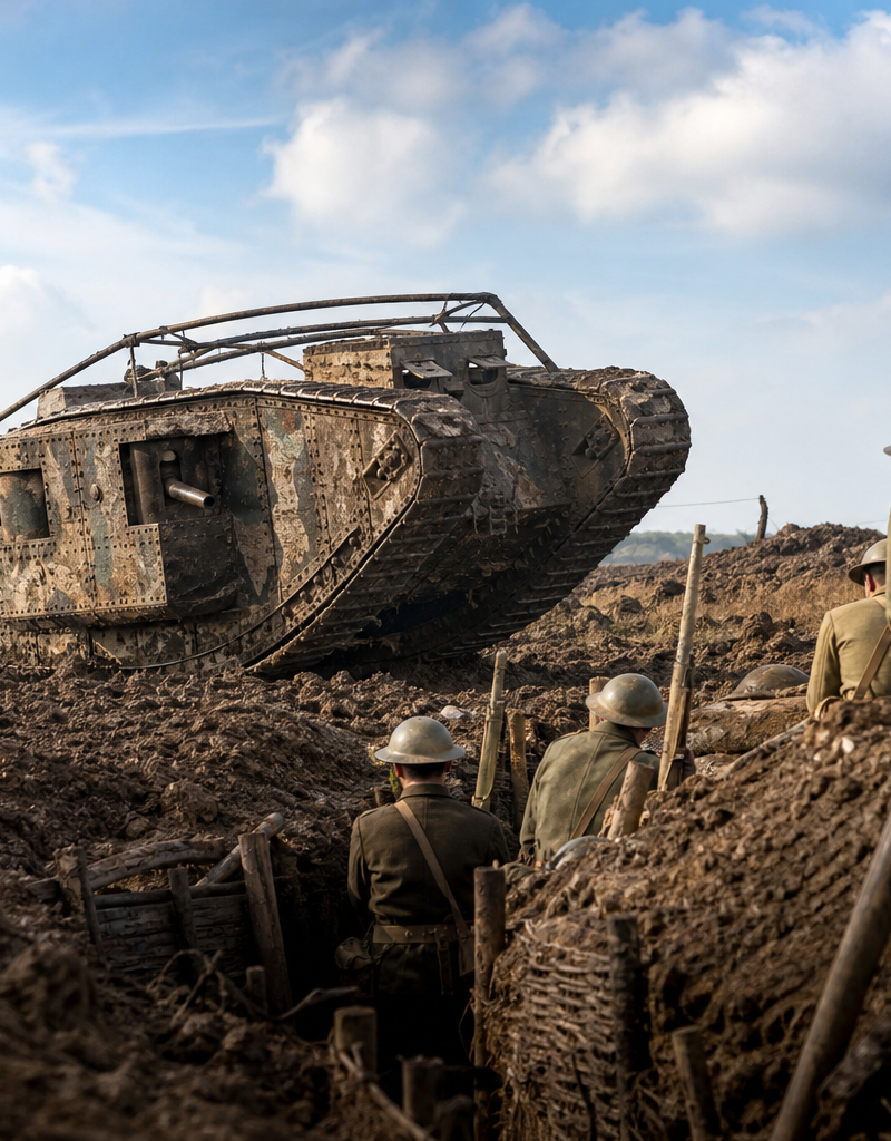 Stahlgiganten: Die geheime Geschichte der Panzer im Ersten Weltkrieg