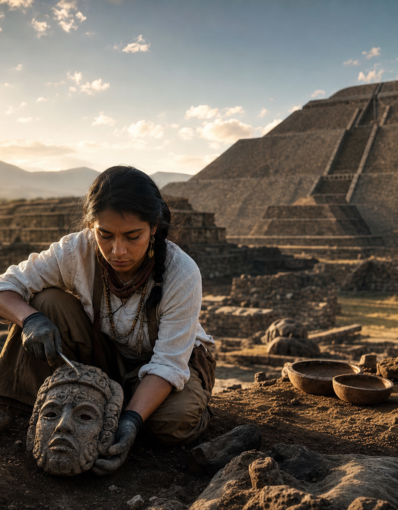 Teotihuacán enthüllt: Geheimnisse der Pyramiden und ihrer Schöpfer