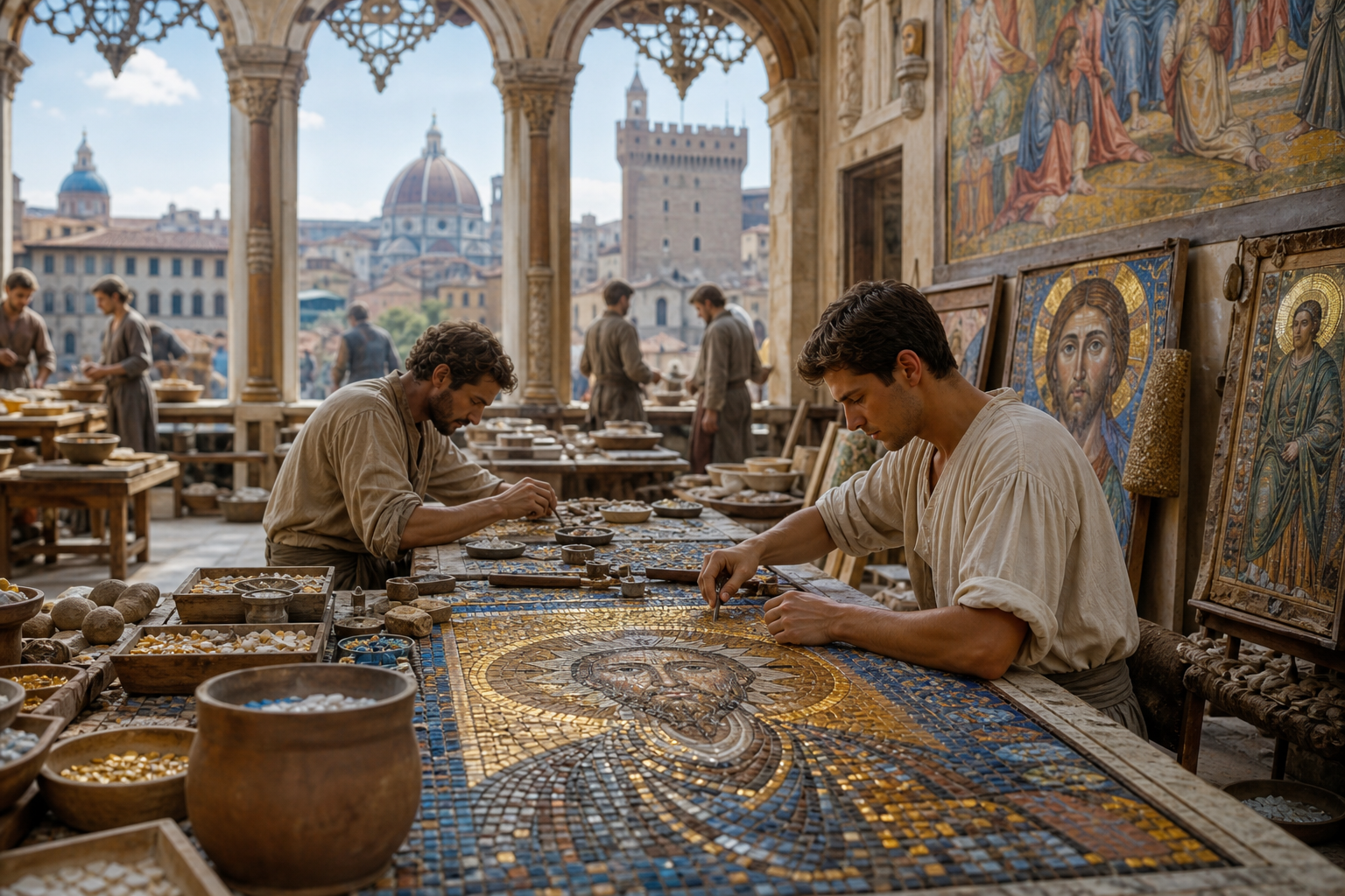 Mosaicos Bizantinos: Luz, Misterio y Poder Imperial - History Unlocked