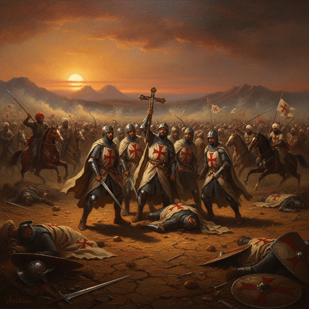 Hattin 1187: el día en que cayeron los templarios - History Unlocked