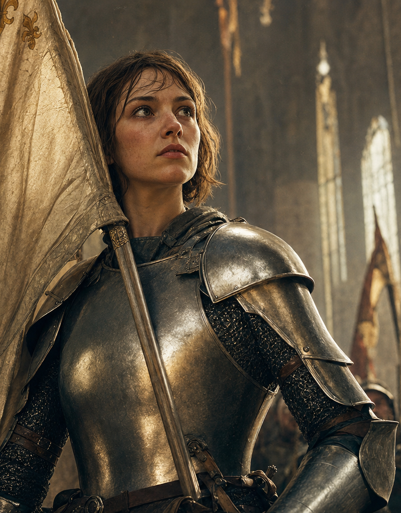 Joan of Arc: The Maid Who Forged a Nation from Fire and Faith