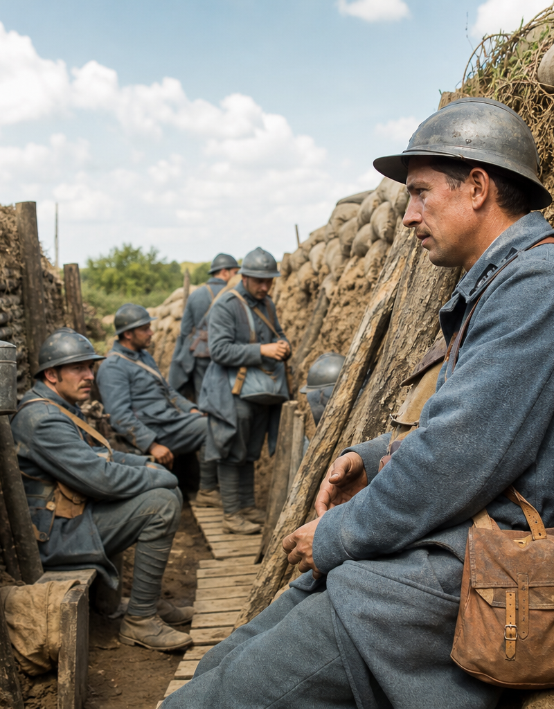 Im Schatten der Erde: Schützengräben an der Westfront