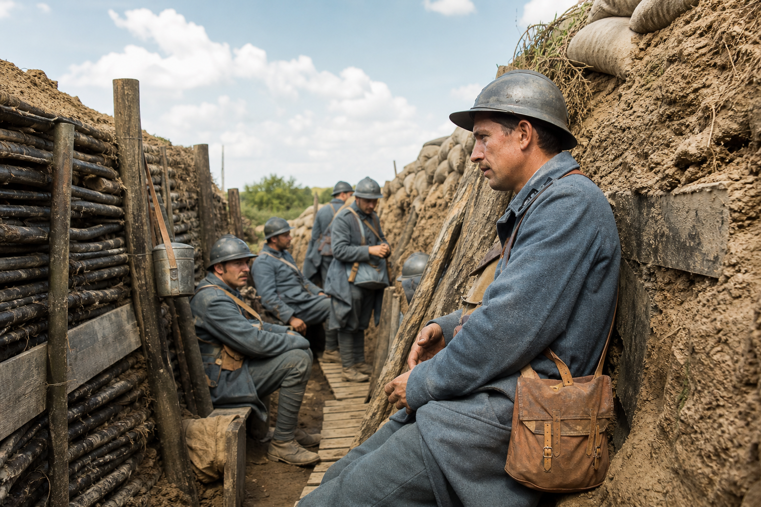 Im Schatten der Erde: Schützengräben an der Westfront - History Unlocked