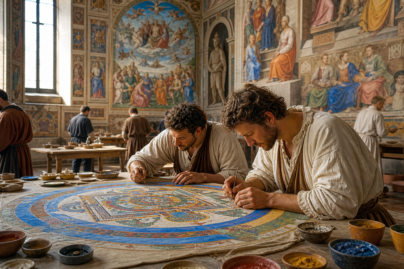 Die Geheimnisse tibetischer Mandalas: Kunst, Ritual und Vergänglichkeit - History Unlocked