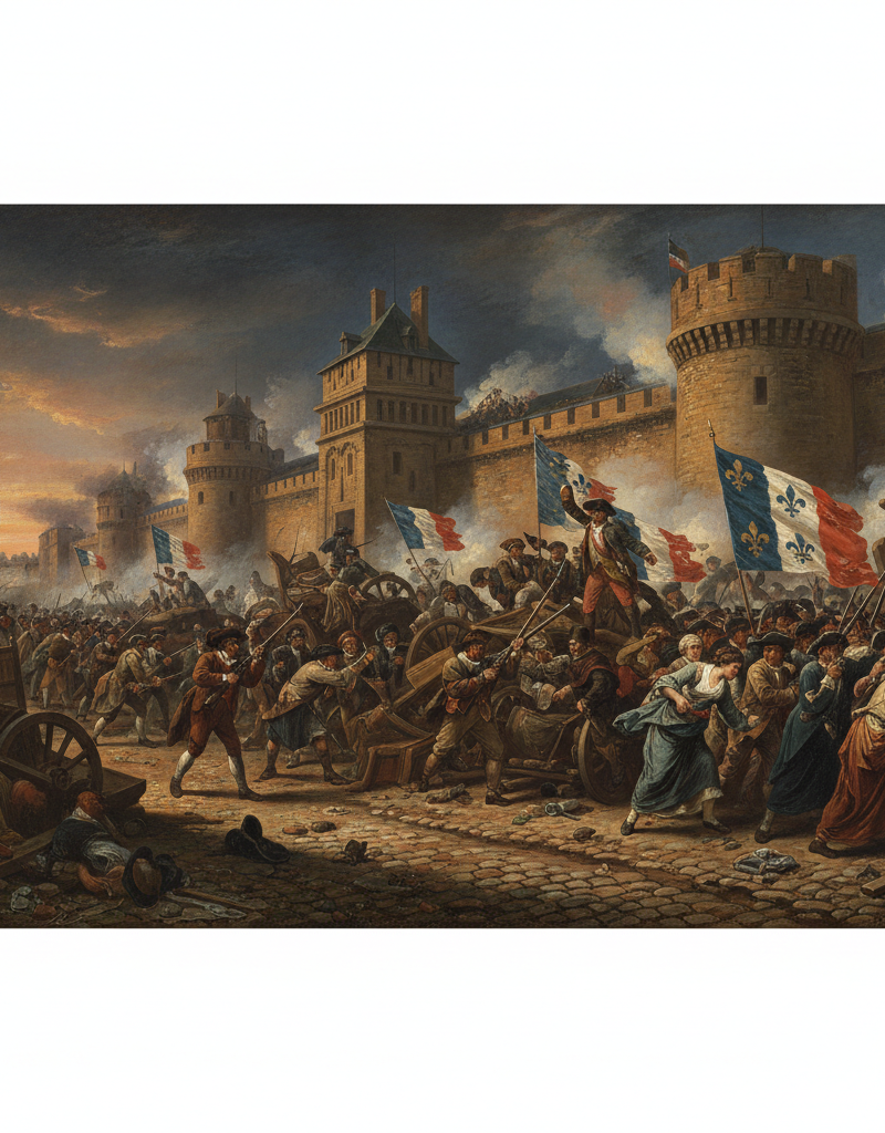 La Prise de la Bastille: le jour où Paris devint révolution