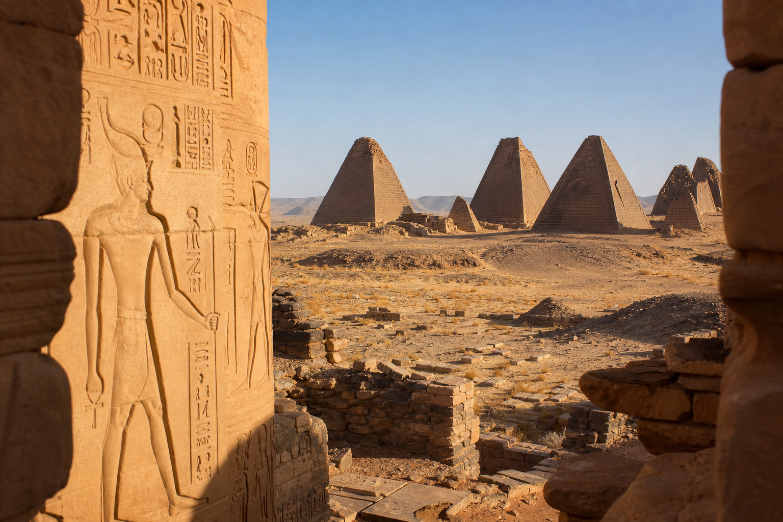Les pyramides nubiennes: mystères et royaumes du Soudan antique - History Unlocked