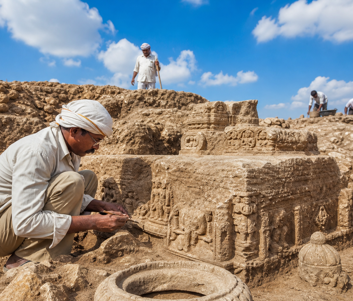 Dwarka : La Cité Engloutie de Krishna Retrouvée par la Science ?