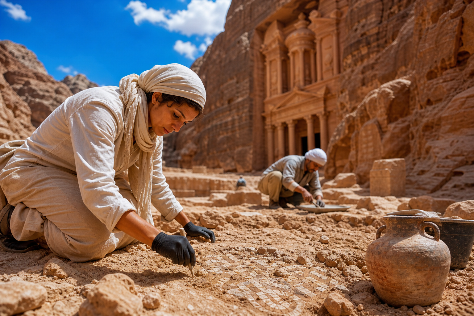 Petra: Tajemnice Skalnego Miasta Nabatejczyków - History Unlocked