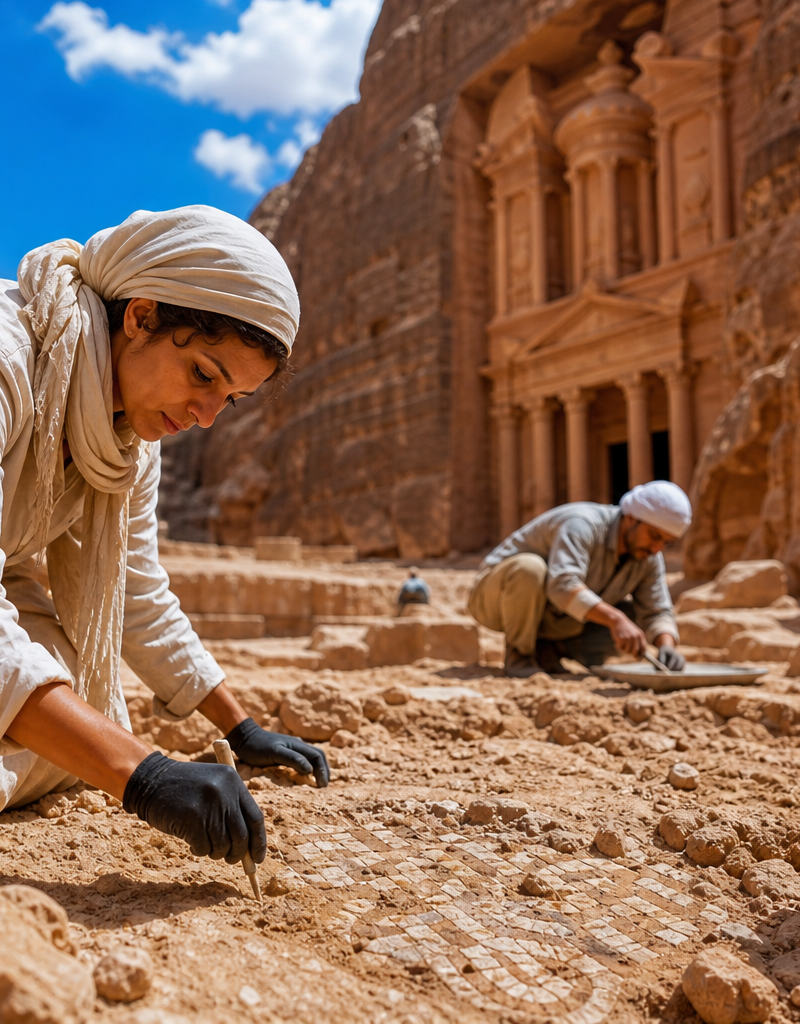 Petra: Tajemnice Skalnego Miasta Nabatejczyków